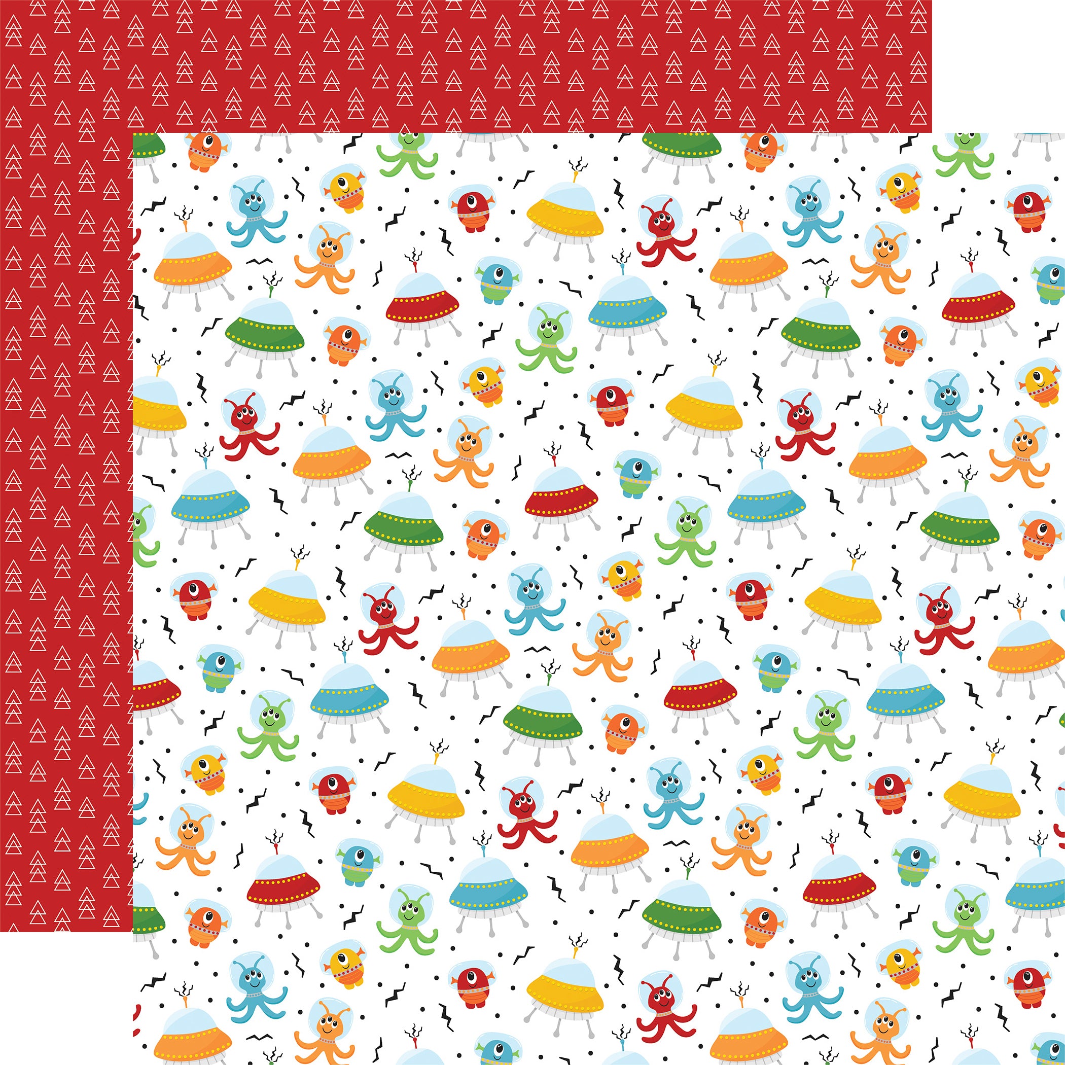 Blast Off Collection 12 x 12 Scrapbook Collection Kit by Echo Park Paper - 13 pieces