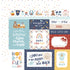 Baby Boy On Board 12 x 12 Scrapbook Collection Kit by Echo Park Paper - 13 Pieces