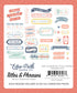 Baby On Board It's A Girl Collection Scrapbook Titles & Phrases Die Cut Pieces by Echo Park Paper