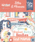 Baby On Board It's A Girl Collection Scrapbook Titles & Phrases Die Cut Pieces by Echo Park Paper