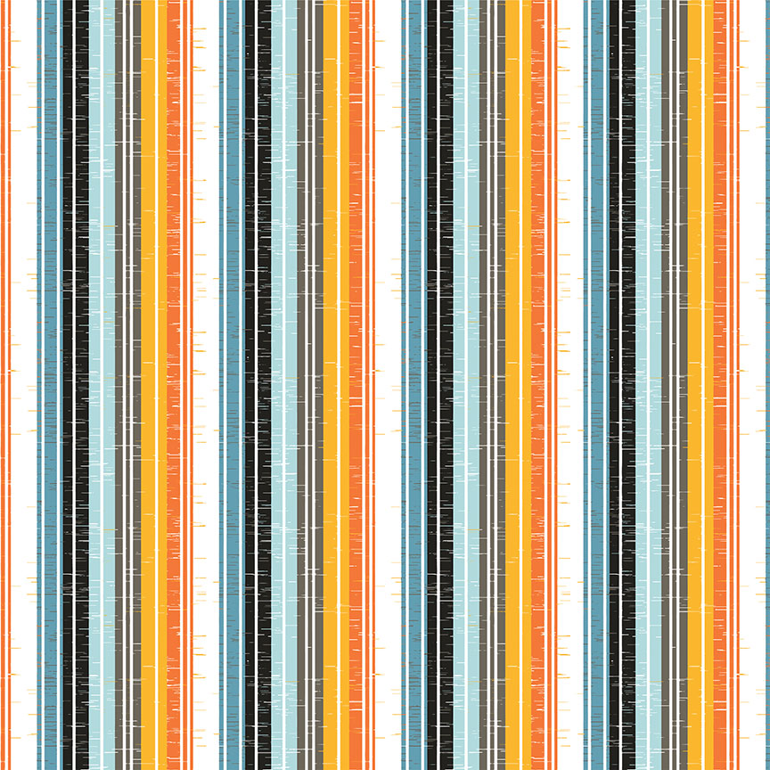Bro's Amazing Collection All In Stripe 12 x 12 Double-Sided Scrapbook Paper by Photo Play
