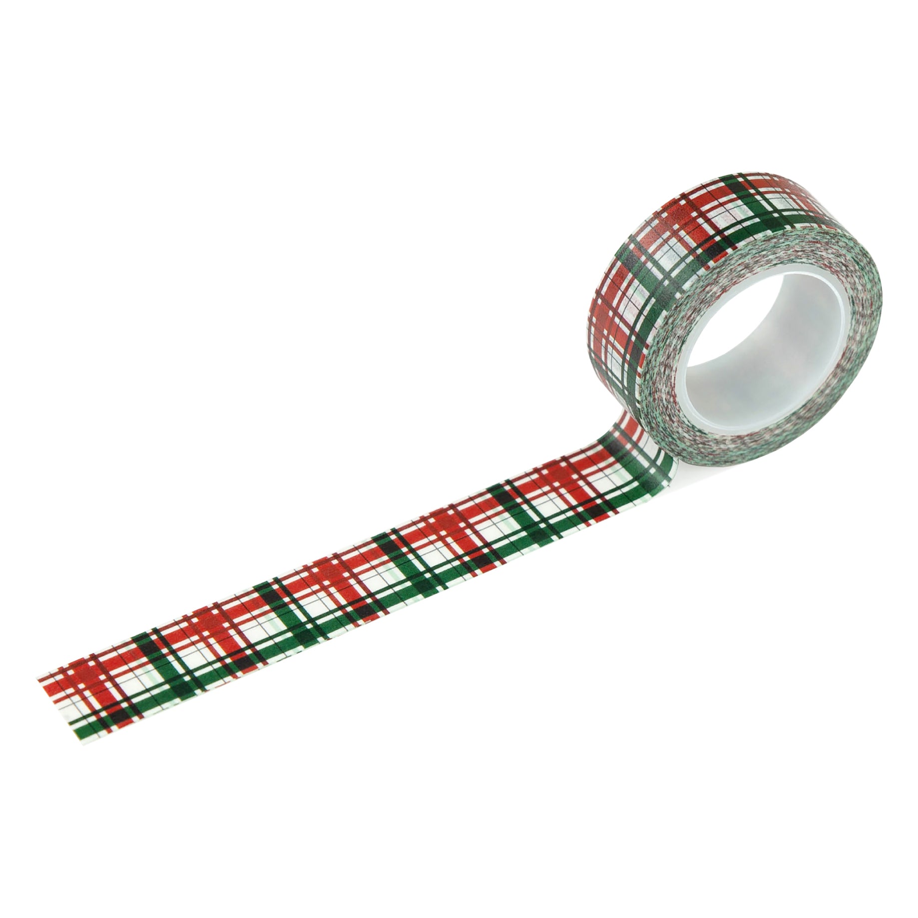 Baking Spirits Bright Collection Festive Plaid Decorative Washi Tape by Echo Park Paper - 30 Feet