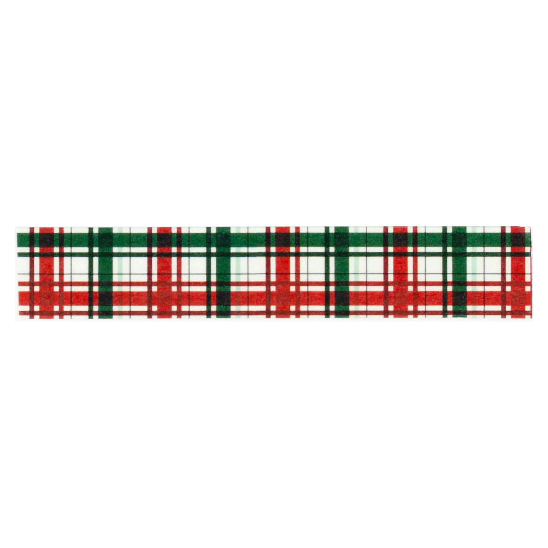 Baking Spirits Bright Collection Festive Plaid Decorative Washi Tape by Echo Park Paper - 30 Feet
