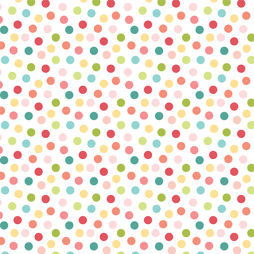 Birthday Sparkle Collection With Sprinkles On Top 12 x 12 Double-Sided Scrapbook Paper by Photo Play Paper