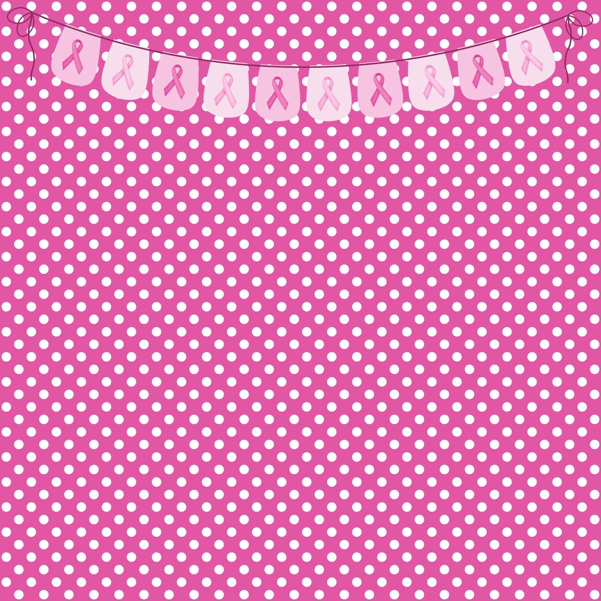Be Strong Collection Fight Like A Girl 12 x 12 Double-Sided Scrapbook Paper by SSC Designs