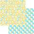 Bathtub Time Boy Collection Rubber Duckies 12 x 12 Double-Sided Scrapbook Paper by SSC Designs