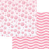Bathtub Time Girl Collection Bubbles 12 x 12 Double-Sided Scrapbook Paper by SSC Designs