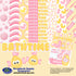 Bathtub Time Girl 12 x 12 Double-Sided Scrapbook Paper & Embellishment Kit by SSC Designs