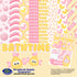 Bathtub Time Girl Collection 12 x 12 Double-Sided Scrapbook Paper & Embellishment Kit by SSC Designs