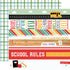 Back to School 13-Piece Collection Kit by Echo Park Paper-12 Papers, 1 Sticker