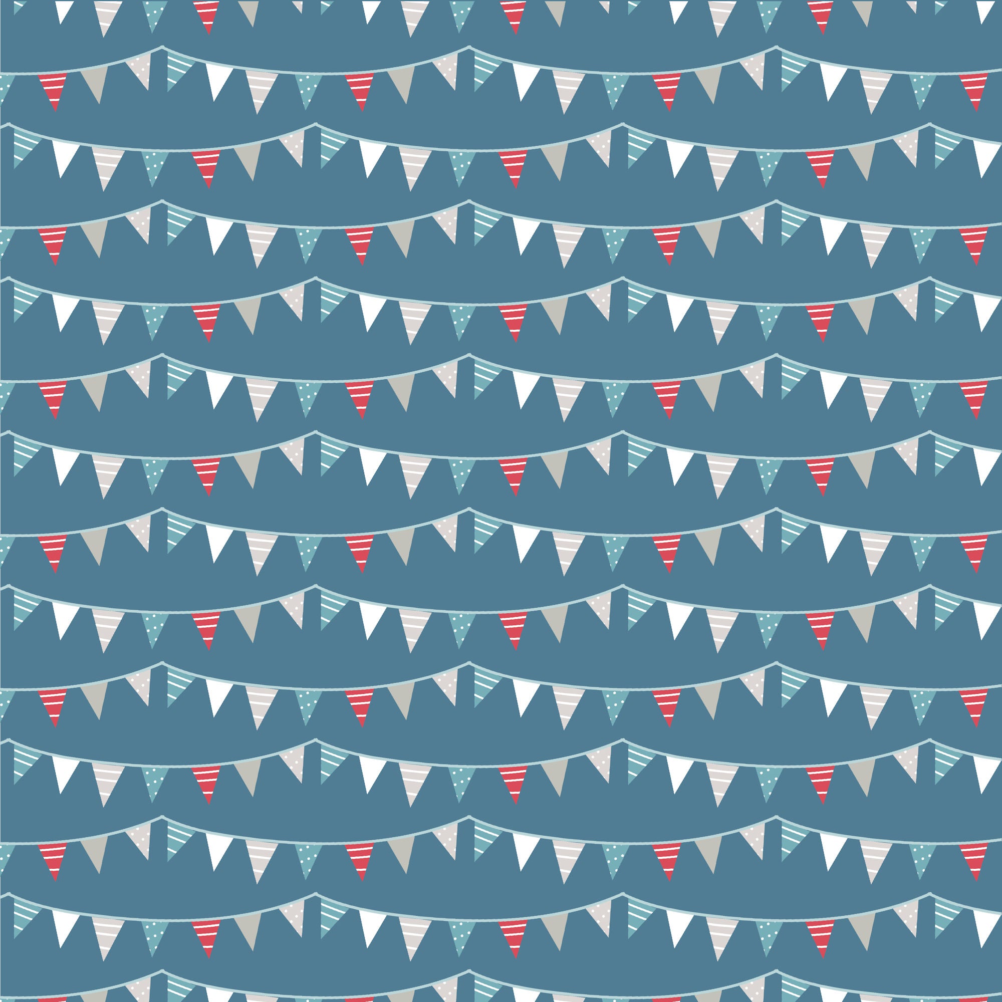 By The Sea Collection Flying Flags 12 x 12 Double-Sided Scrapbook Paper by SSC Designs