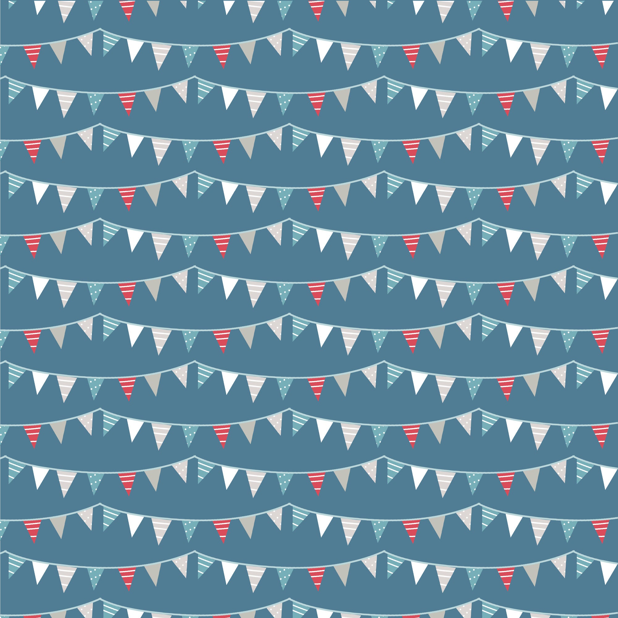 By The Sea Collection Flying Flags 12 x 12 Double-Sided Scrapbook Paper by SSC Designs