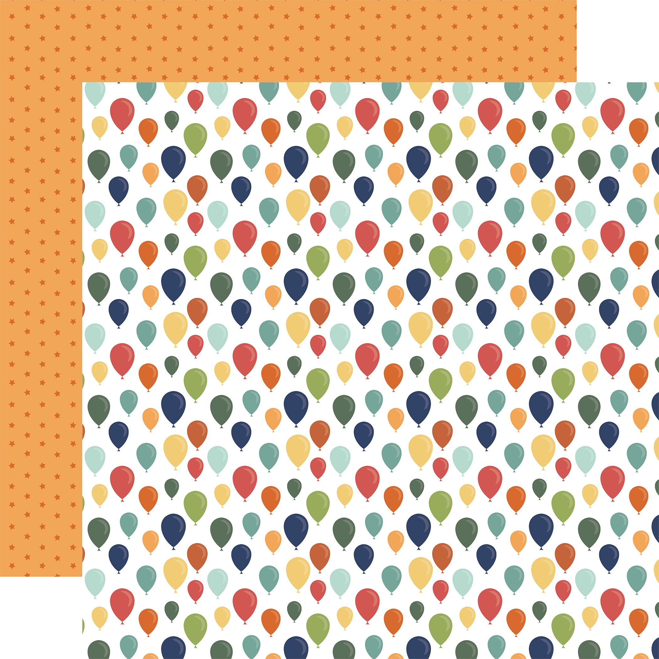 A Birthday Wish Boy Collection 13-Piece Collection Kit by Echo Park Paper-12 Papers, 1 Sticker