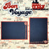 Bon Voyage Cruising (2) - 12 x 12 Pages, Fully-Assembled & Hand-Crafted 3D Scrapbook Premade by SSC Designs