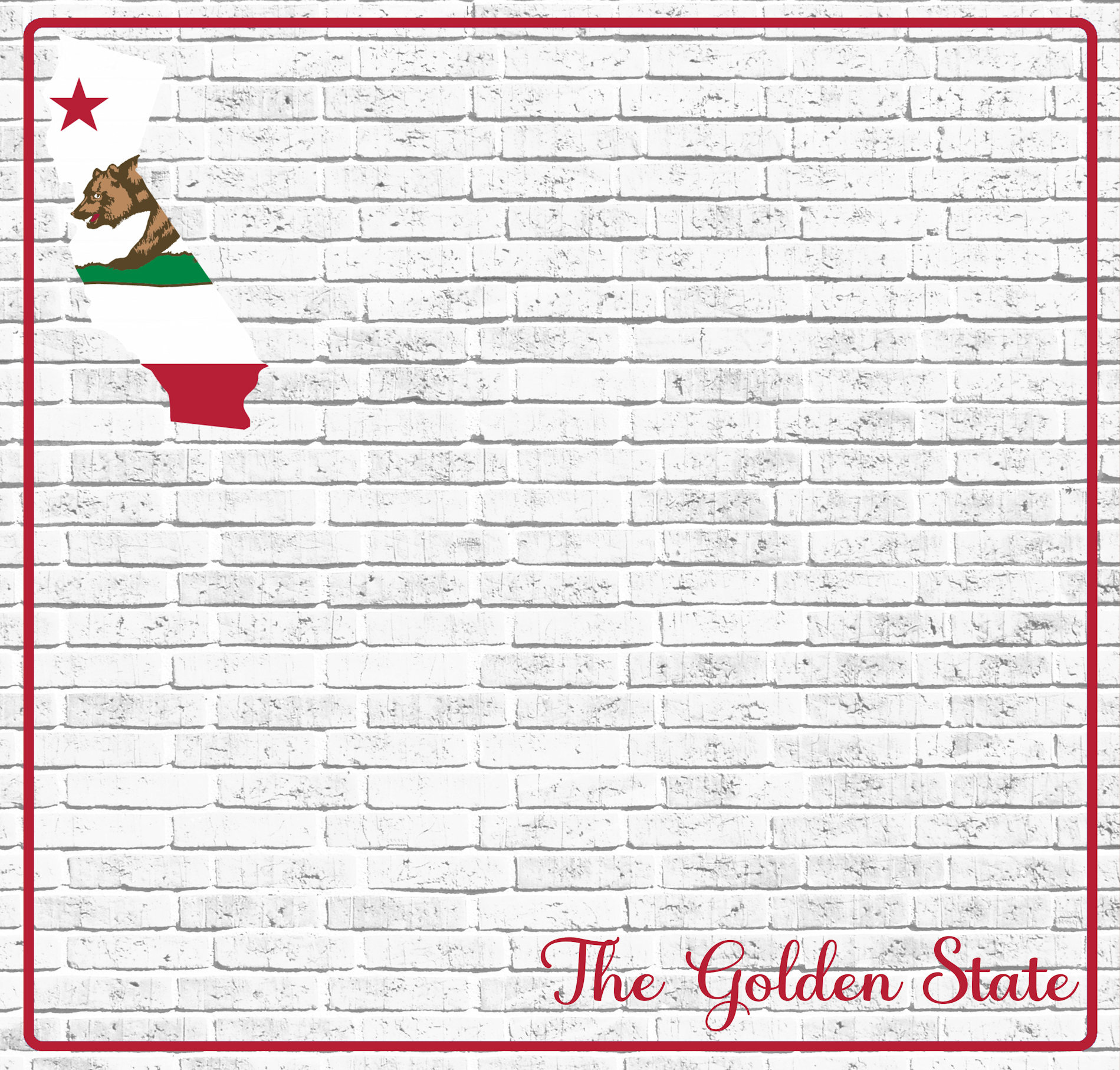 Fifty States Collection California 12 x 12 Double-Sided Scrapbook Paper by SSC Designs