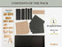 Easy Albums Collection Basic 8 x 8 Scrapbook Kit by CrafTreat - Ivory