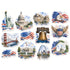 Celebrate America 12 x 12 Scrapbook Paper & Embellishment Kit by SSC Designs