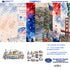 Celebrate America 12 x 12 Scrapbook Paper & Embellishment Kit by SSC Designs
