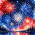 Celebrate America Collection Red, White & Reflections 12 x 12 Double-Sided Scrapbook Paper by SSC Designs