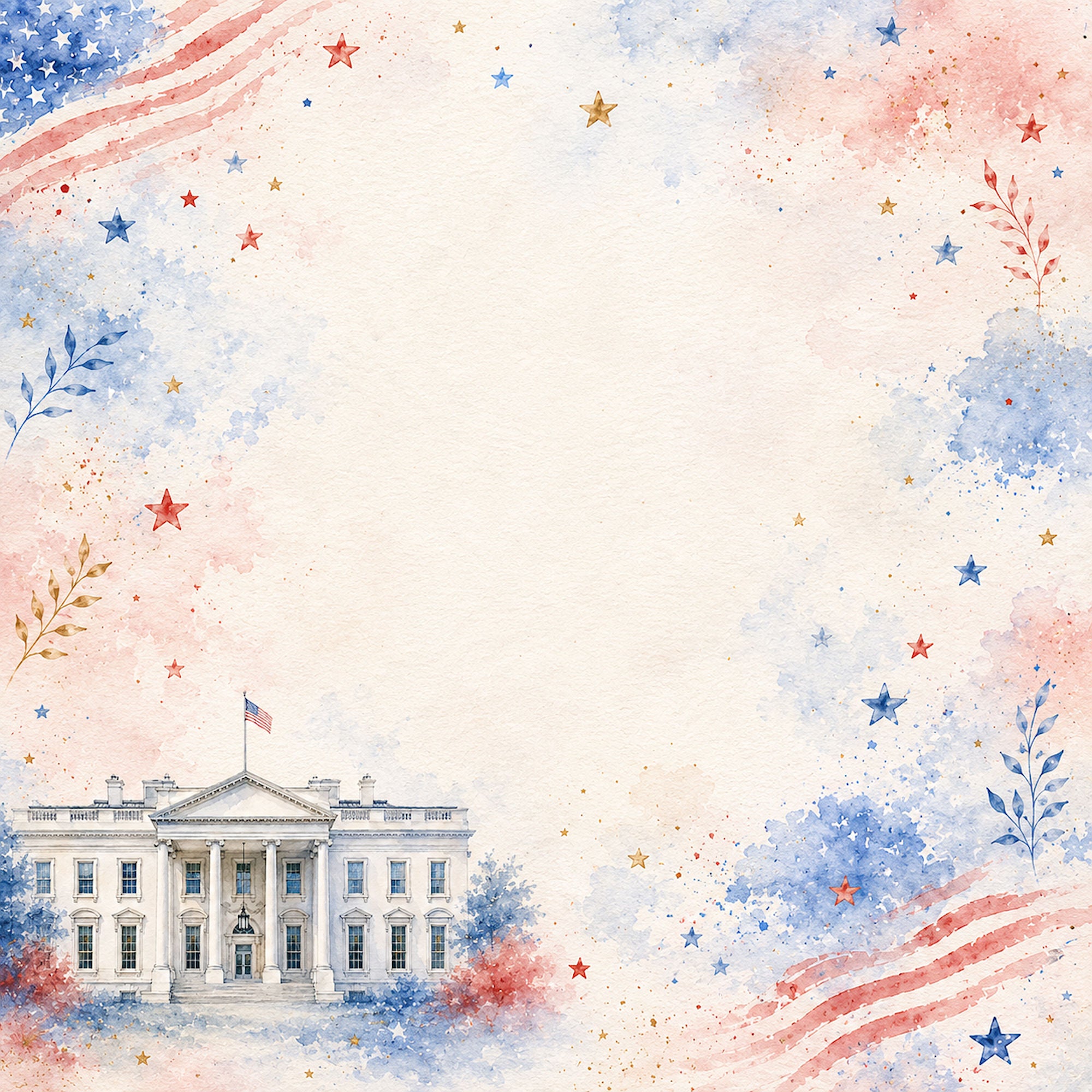 Celebrate America Collection Landmarks of Liberty 12 x 12 Double-Sided Scrapbook Paper by SSC Designs