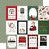 A Wonderful Christmas Collection 3x4 Journaling Cards 12 x 12 Double-Sided Scrapbook Paper by Carta Bella