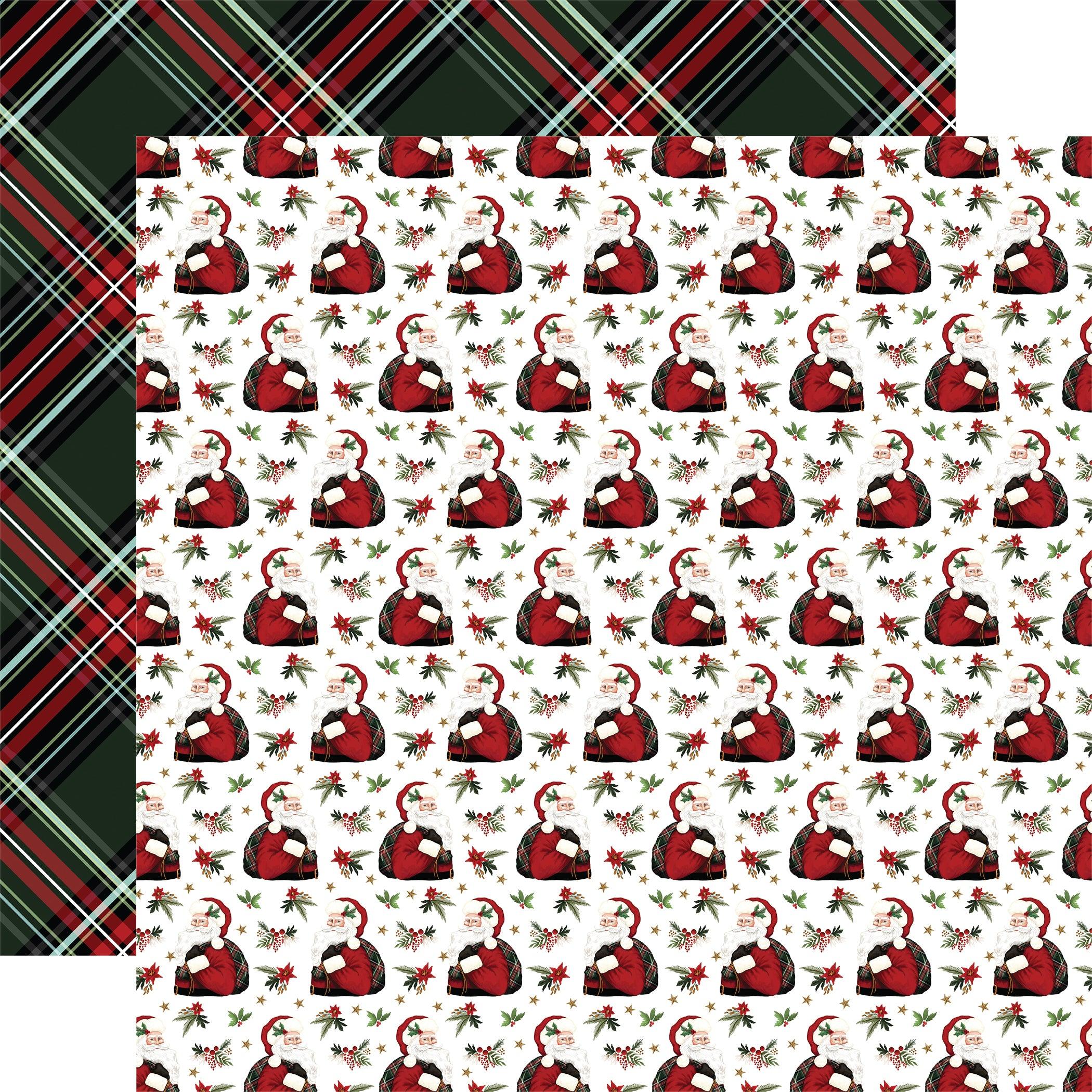 A Wonderful Christmas Collection Coming To Town  12 x 12 Double-Sided Scrapbook Paper by Carta Bella