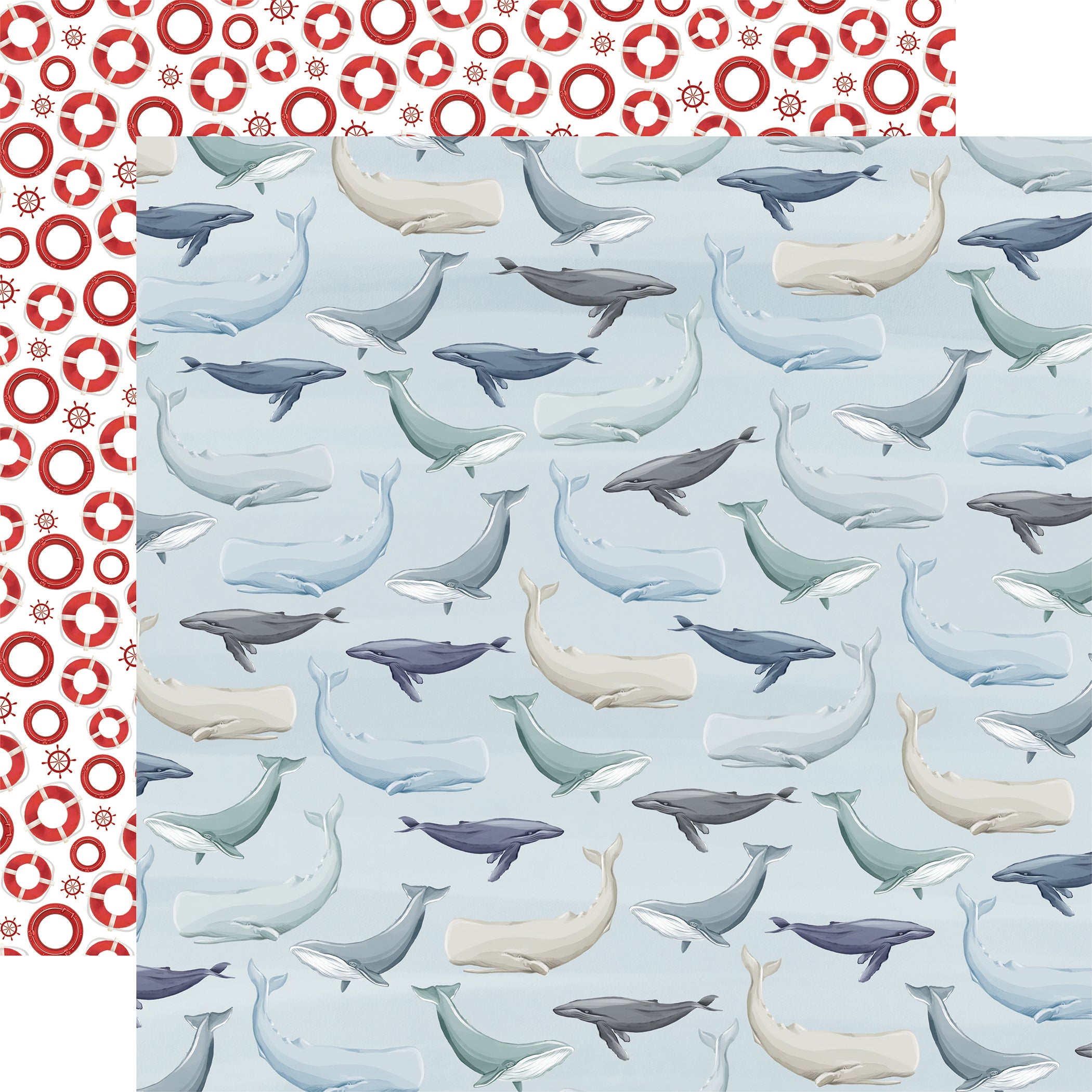 By The Sea Collection 12 x 12 Scrapbook Collection Kit by Carta Bella