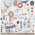 By The Sea Collection 12 x 12 Scrapbook Collection Kit by Carta Bella