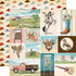 Cowgirl Collection 12 x 12 Scrapbook Collection Kit by Carta Bella - 13 Pieces