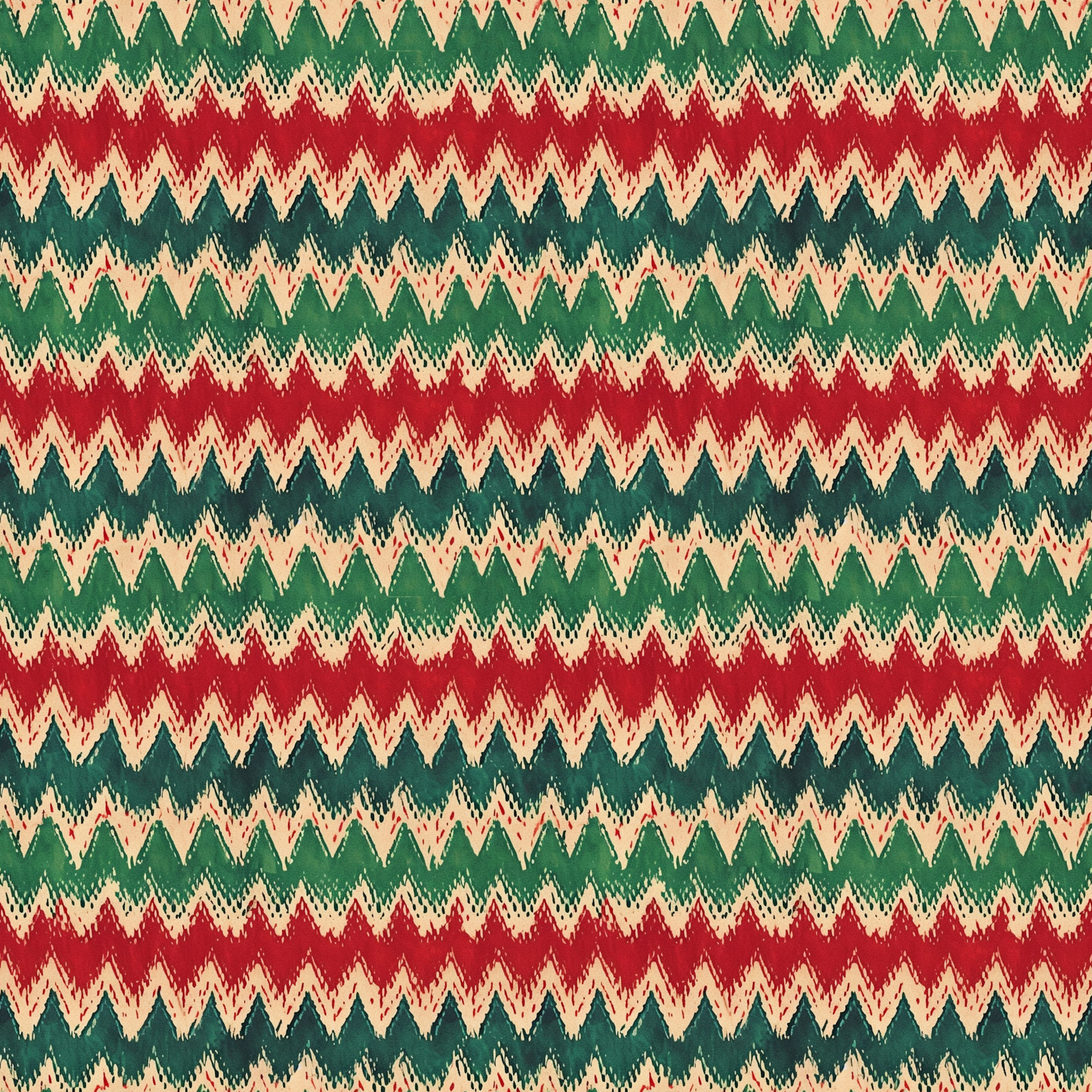 Cowboy Christmas Collection Christmas Cowboy Boots 12 x 12 Double-Sided Scrapbook Paper by SSC Designs
