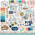 Craft & Create Scrapbook Paper & Sticker Collection Kit by Carta Bella - 13 Pieces