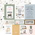 Coffee Shop 12 x 12 Scrapbook Collection Kit by Carta Bella - 13 Pieces