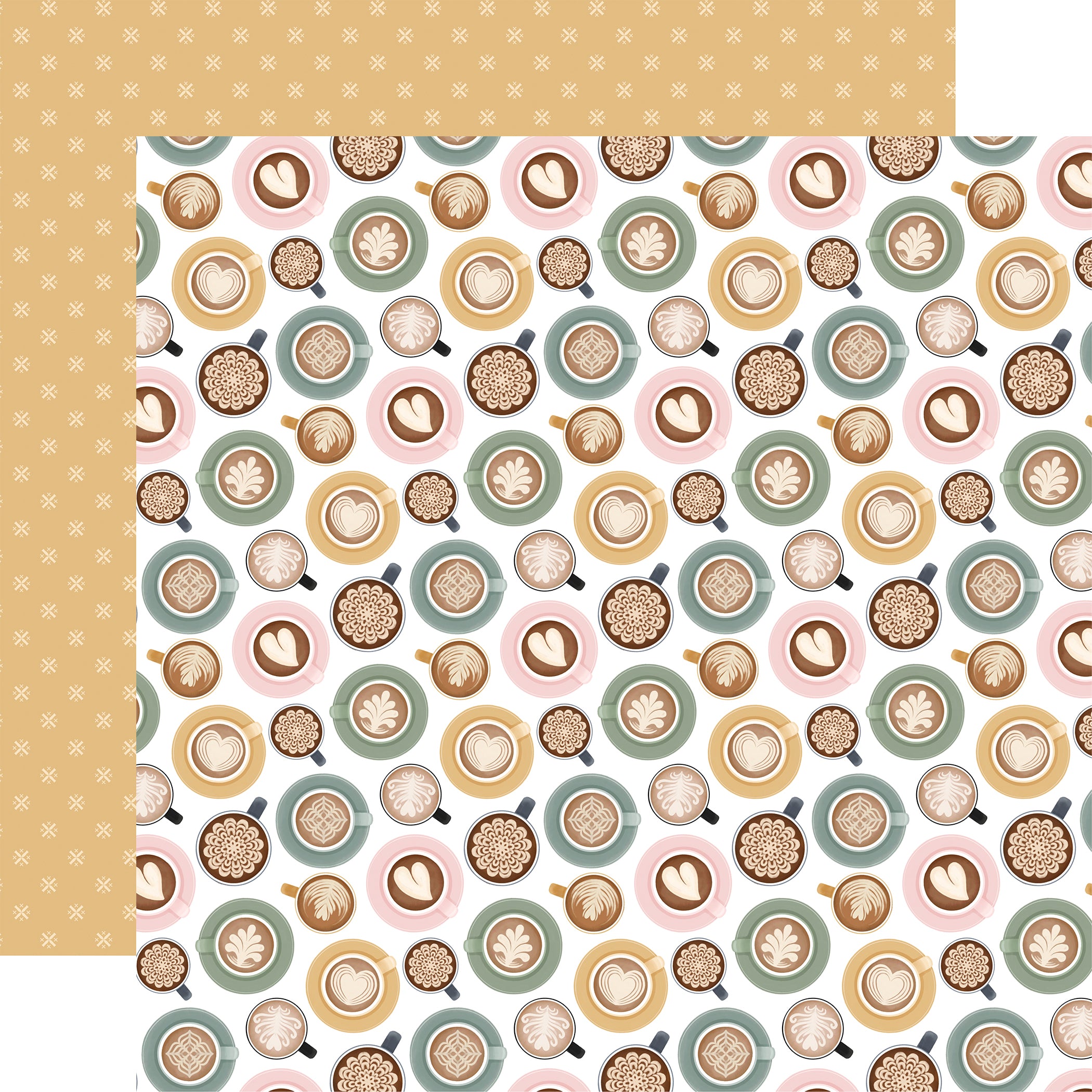 Coffee Shop 12 x 12 Scrapbook Collection Kit by Carta Bella - 13 Pieces