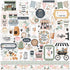 Coffee Shop 12 x 12 Scrapbook Collection Kit by Carta Bella - 13 Pieces