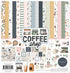 Coffee Shop 12 x 12 Scrapbook Collection Kit by Carta Bella - 13 Pieces