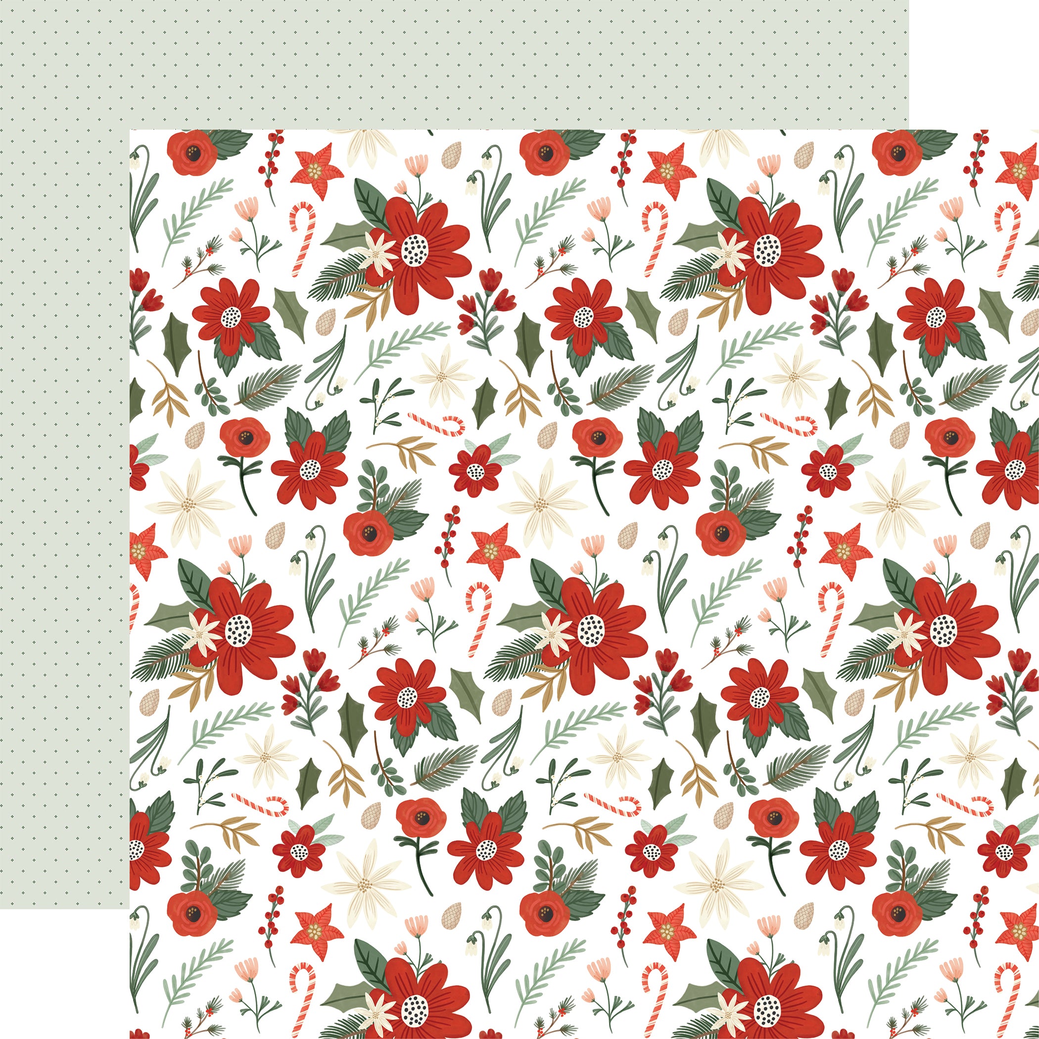 Christmas Village Collection 12 x 12 Double-Sided Scrapbook Collection Kit by Carta Bella - 13 Pieces