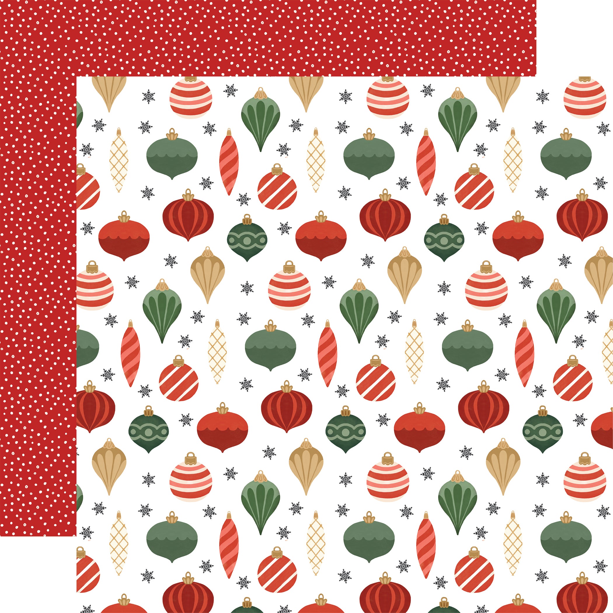 Christmas Village Collection 12 x 12 Double-Sided Scrapbook Collection Kit by Carta Bella - 13 Pieces