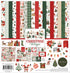 Christmas Village Collection 12 x 12 Double-Sided Scrapbook Collection Kit by Carta Bella - 13 Pieces