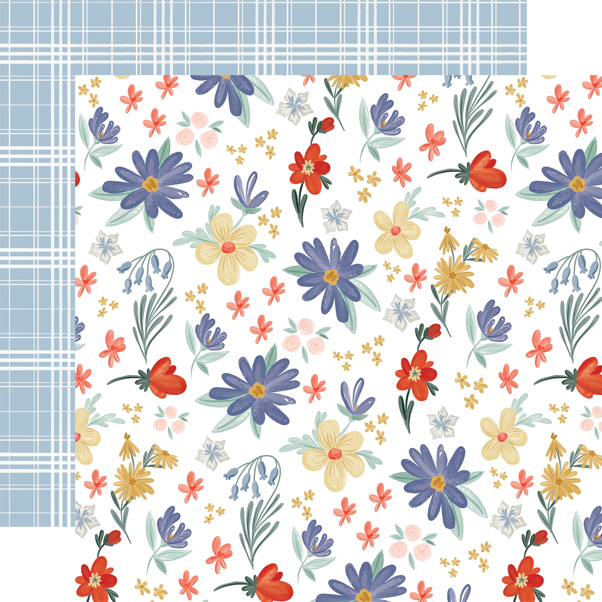 Farmhouse Summer Scrapbook Paper & Sticker Collection Kit by Carta Bella - 13 Pieces