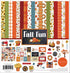 Fall Fun Collection 12 x 12 Scrapbook Paper & Sticker Pack by Carta Bella