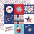 Fourth of July Collection 12 x 12 Scrapbook Paper & Sticker Pack by Carta Bella