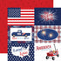 Fourth of July Collection 12 x 12 Scrapbook Paper & Sticker Pack by Carta Bella