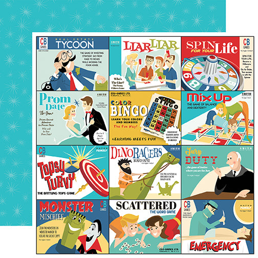 Family Night 12 x 12 Scrapbook Collection Kit by Carta Bella - 13 Pieces