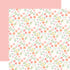 Here Comes Easter Collection Easter Blooms 12 x 12 Double-Sided Scrapbook Paper by Carta Bella