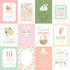 Here Comes Easter Collection 3x4 Journaling Cards 12 x 12 Double-Sided Scrapbook Paper by Carta Bella
