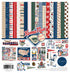 Home Run Scrapbook Paper & Sticker Collection Kit by Echo Park Paper - 13 Pieces