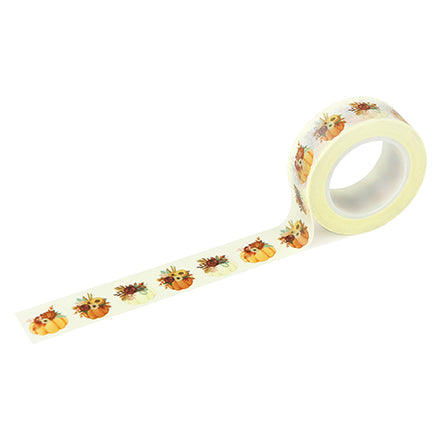 Harvest Collection Autumn Arrangement Decorative Scrapbook Washi Tape by Carta Bella - 30 Feet