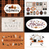 Halloween Collection 6x4 Journaling Cards 12 x 12 Double-Sided Scrapbook Paper by Carta Bella - Scrapbook Supply Companies