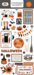 Halloween Collection 6 x 12 Scrapbook Chipboard Accents by Carta Bella - Scrapbook Supply Companies