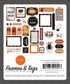 Halloween Collection Scrapbook Frames & Tags by Carta Bella - Scrapbook Supply Companies
